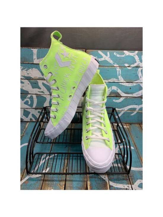 NEW Converse Men Sz 9 Unt1tl3d Not A Chuck All Star Hi Top Shoes A03146C Yellow main image 7